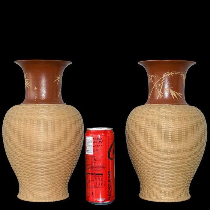 Vase (2) - Œuvres dart de la Grande Dynastie Tang -, Antiquités & Art, Art | Objets design