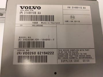 Radio versterker Volvo V70 O172956, Nieuw
