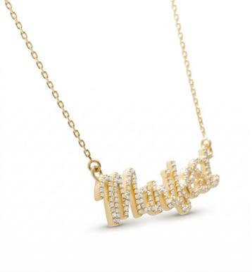 Halsketting - 14 karaat Geel goud - 0.54ct. tw. Diamant, Nieuw