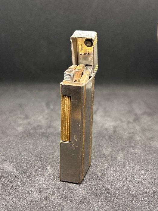 Dunhill - Rollagas - Aansteker - Verzilverd, Verzamelen, Rookartikelen, Aanstekers en Luciferdoosjes