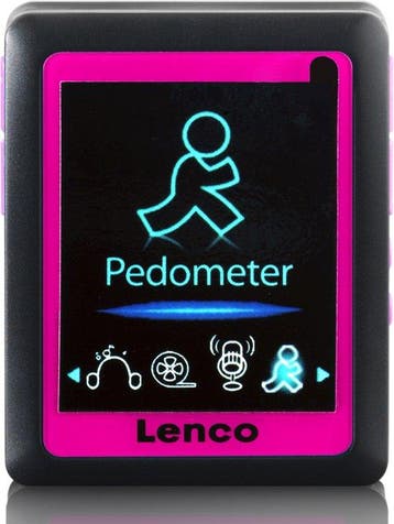 MP4-speler - 4GB - Zwart/Roze - Lenco PODO-152 Pink, Verzenden, Nieuw
