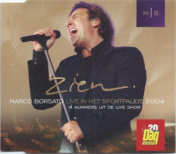 Marco Borsato - Zien - Live In Het Sportpaleis 2004, CD & DVD, CD | Pop, Envoi