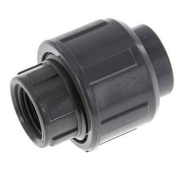 Raccord union en PVC femelle à douille 16mm x femelle Rp, Verzenden