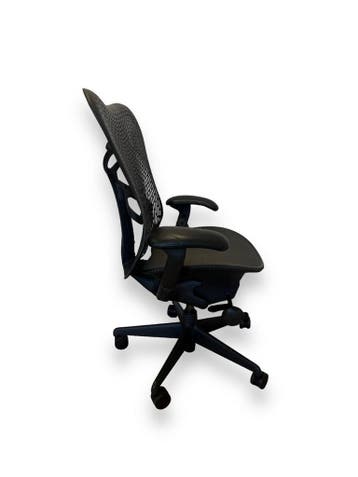 Herman Miller Mirra Graphite, Verzenden, Zo goed als nieuw, Zwart, Bureaustoel