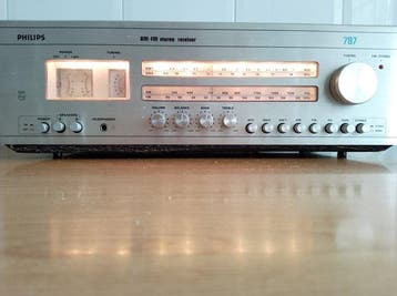 Philips - 787 AM/FM Solid state stereo receiver, Nieuw