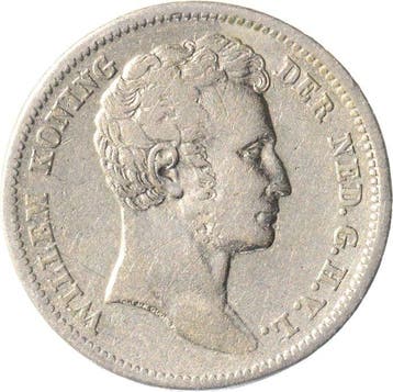Indes orientales néerlandaises. 1/4 Gulden 1826 (Sans prix