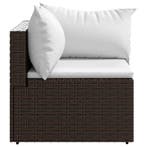 Tuinbank poly rattan - Retour deal - Sla toe! (tuinhoekbank), Verzenden, Nieuw, Loungeset, Wicker