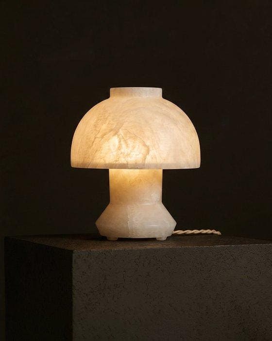 Luis Gimeno - Tafellamp - Albast - Medium, Antiek en Kunst, Kunst | Designobjecten