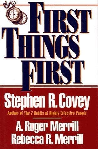 First Things First 9780671864415 Stephen R. Covey, Verzenden, Gelezen, Stephen R. Covey