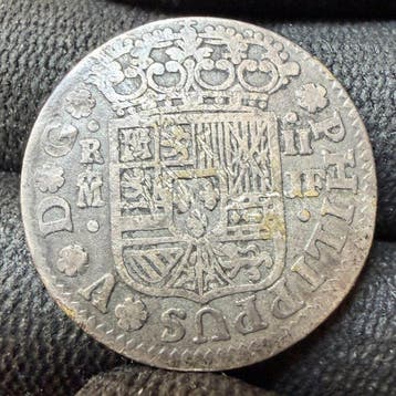 Espagne. Philippe V. 2 Reales 1935 Madrid JP (Sans prix de