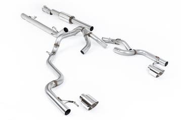 Cat-back uitlaatsysteem | Ford F150 SuperCrew (5,5ft laadbak, Verzenden