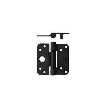 Glijlagerscharnier skg3 zwart 89 x 89 x 3 mm din rechts -..., Doe-het-zelf en Bouw, Ophalen of Verzenden, Nieuw, Scharnier