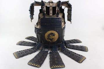 Harnas - Japan - E3-333 Tetsu Kurourushinuri Tatehagi Gomai, Antiek en Kunst