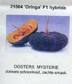 Oringo pompoen zaden, Nieuw