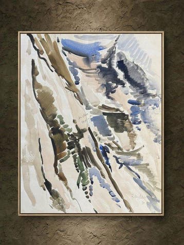 René Mels (1909-1977) - Composition abstraite de 1970, Antiek en Kunst