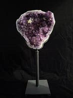 MUSEUMSTUK - AA+ Quality Amethist Geode op roterend