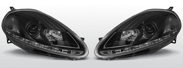 Koplampen Devil Eyes | geschikt voor Fiat Grande Punto 2005-, Auto-onderdelen, Verlichting, Nieuw, Fiat, Verzenden