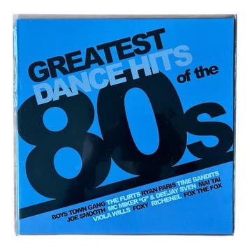 Greatest Dance Hits Of The 80s Blue Translucent Vinyl (LP), Verzenden