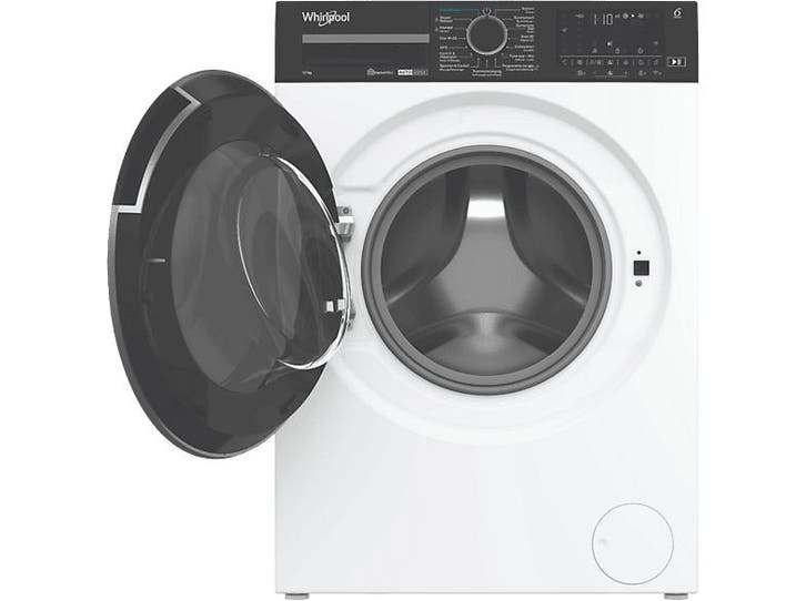 Whirlpool - Wasmachine Voorlader - 12 kg - Wit, Elektronische apparatuur, Wasmachines, Minder dan 85 cm, Nieuw, Voorlader, Energieklasse A of zuiniger
