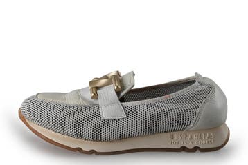 Hispanitas Instappers in maat 37 Beige, Handtassen en Accessoires, Tassen | Damestassen, Verzenden, Zo goed als nieuw, Beige