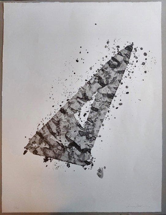 Sam Francis (1923-1994) - Composition, Antiek en Kunst, Antiek | Overige Antiek