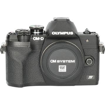 Tweedehands Olympus E-M10 Mark IV Zwart Body CM0190, Audio, Tv en Foto, Ophalen of Verzenden, Gebruikt, Overige typen, Olympus