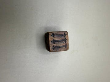 Oud-Romeins Been Dobbelsteen (Zonder minimumprijs)
