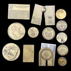 Médaille artistique - Lot with 13 Portuguese Bronze Medals