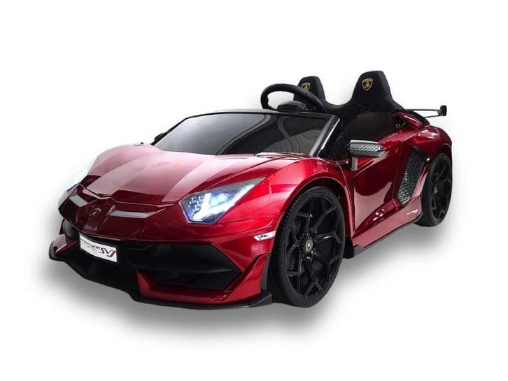 Lamborghini Aventador, 2-persoons 24 volt elektrische kinder, Kinderen en Baby's, Speelgoed | Buiten | Accuvoertuigen, Nieuw, Ophalen of Verzenden