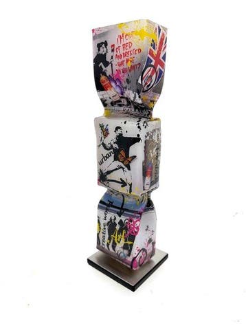 Ad van Hassel (1953) - Luxury Art Candy Toffee - Banksy