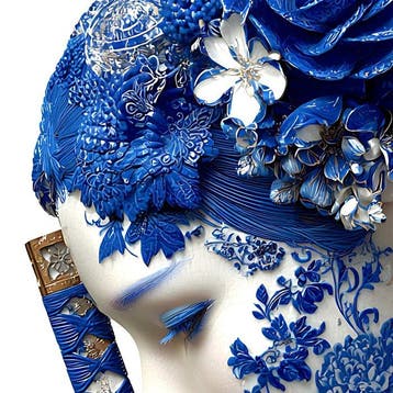 NYX (XX) - Blue Dynasty, Antiek en Kunst