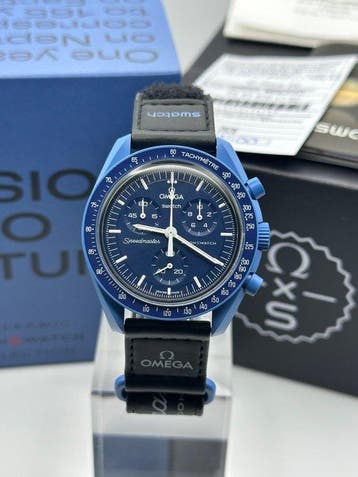 Omega x Swatch - MoonSwatch - Mission to Neptune - Zonder