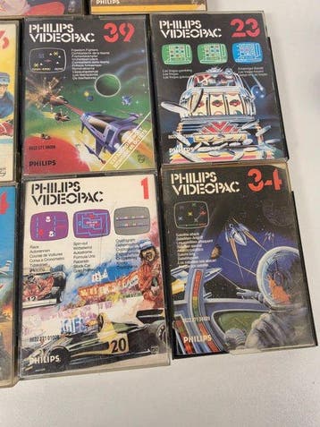 Philips - Videopac - 18x Boxed Videopac Games Philips, Nieuw