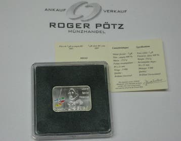 Frankreich 0,25 Euro 2007 Edgar Degas zilver st nur 5 000..., Verzenden