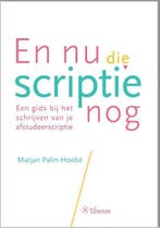 En nu die scriptie nog 9789463010252 Marjan Palm-Hoebé, Verzenden, Gelezen, Marjan Palm-Hoebé