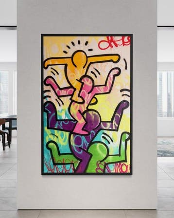 Gunnar Zyl - Generations / Keith Haring & Zyl XXL