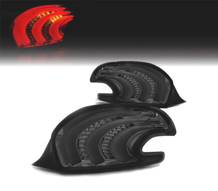 FEUX ARRIÈRE POUR PEUGEOT 208 12-15 LIGHT BAR FOND CHROMÉ FU, Autos : Pièces & Accessoires, Éclairage, Envoi