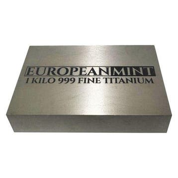 Lot 5 x European Mint - Bar (5) - Titanium - 5 × 1 kg puur