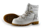Tommy Hilfiger Veterboots in maat 40 Wit, Verzenden, Wit, Overige typen, Zo goed als nieuw