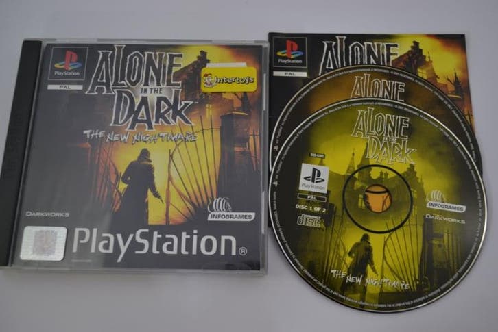 Alone in the Dark - The New Nightmare (PS1 PAL), Consoles de jeu & Jeux vidéo, Jeux | Sony PlayStation 1