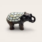 Tafellamp - Metaal, Glazuur - olifant, Nieuw