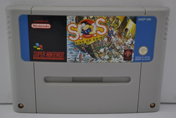 S.O.S. Sink or Swim (SNES EUR), Games en Spelcomputers, Games | Nintendo Super NES