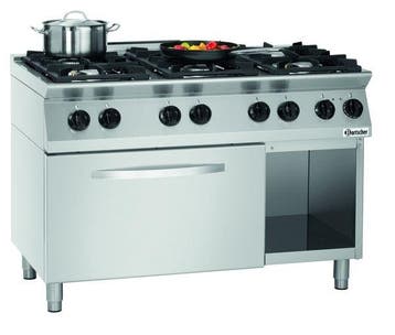 Gasfornuis MFG 7340 | 6 Kookpitten | 3x 3.5kW + 3x 6kW |, Verzenden, Nieuw in verpakking