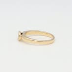 Bague - 14 carats Or jaune Diamant (Naturelle), Bijoux, Sacs & Beauté