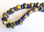 Post-médiéval Verre Beads, Perles de verre millefiori (Sans