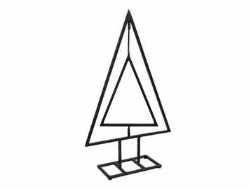Metalen Frame Kerstboom Movable Zwart op voet 25x8x40.5 cm, Diversen, Kerst, Nieuw