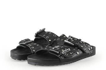 Vingino Slippers Meisjes in maat 31 Zwart, Verzenden, Jongen of Meisje, Schoenen, Zo goed als nieuw