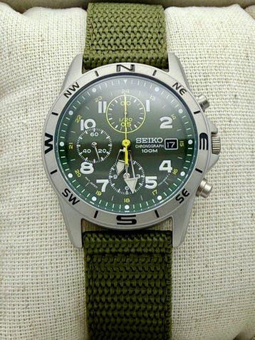 Seiko - SND377R - Zonder minimumprijs - 7T92-0DX0 - Heren -
