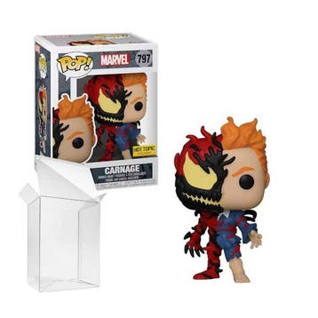 Funko Pop! Marvel - Carnage #797 Hot Topic, Verzenden