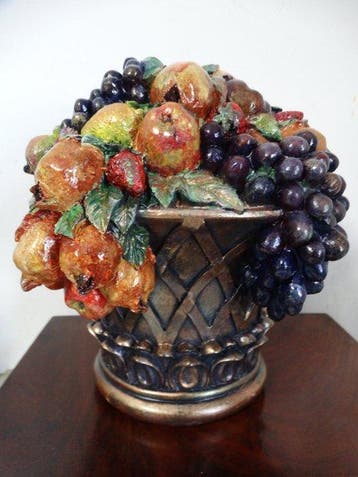 Decoratief ornament - AK. - Nederland - Handgeschilderd